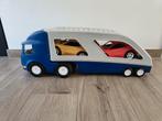 Speelgoed vrachtwagen met 2 auto's, Kinderen en Baby's, Speelgoed |Speelgoedvoertuigen, Ophalen, Zo goed als nieuw