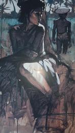 Origineel werk van Nico Vrielink  Klaar voor aan de muur, Ophalen