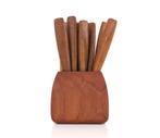 NORS PETERSEN DANISH TEAK snack prikkers, Ophalen of Verzenden, Zo goed als nieuw