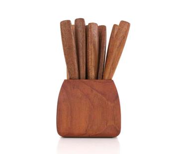 NORS PETERSEN DANISH TEAK snack prikkers beschikbaar voor biedingen