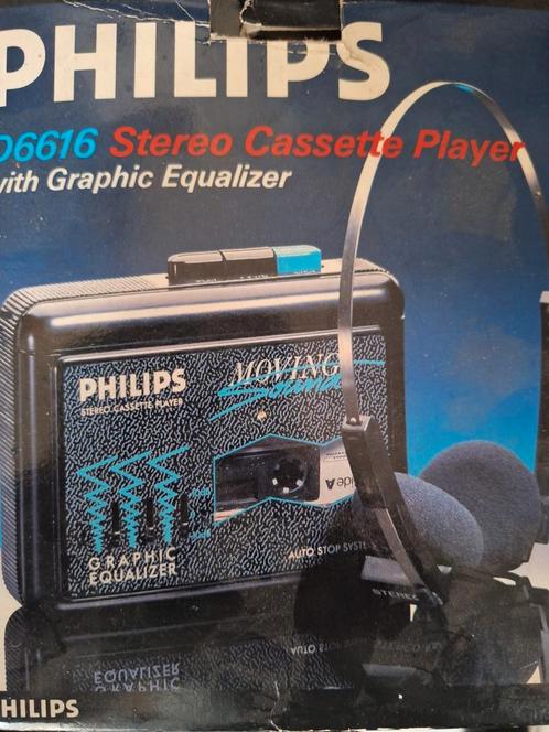 Philips Walkman Cassette Equalizer D6616 nooit gebruikt, Audio, Tv en Foto, Walkmans, Discmans en Minidiscspelers, Ophalen of Verzenden