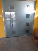 decoratieve deuren 1 dubbel en 1 enkel, wegens verbouwing, Doe-het-zelf en Bouw, Deuren en Vliegenramen, Ophalen, Binnendeur, Schuifdeur