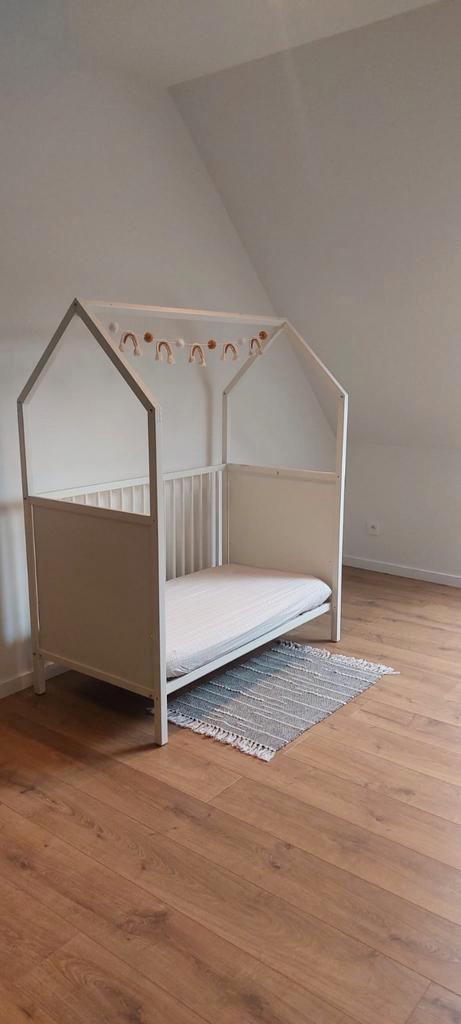Stokke peuterbed, Kinderen en Baby's, Kinderkamer | Bedden, Zo goed als nieuw, Matras, Ophalen