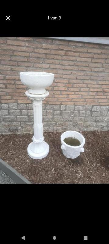 Zware betonnen tuindecoratie in mooie staat, Ophalen