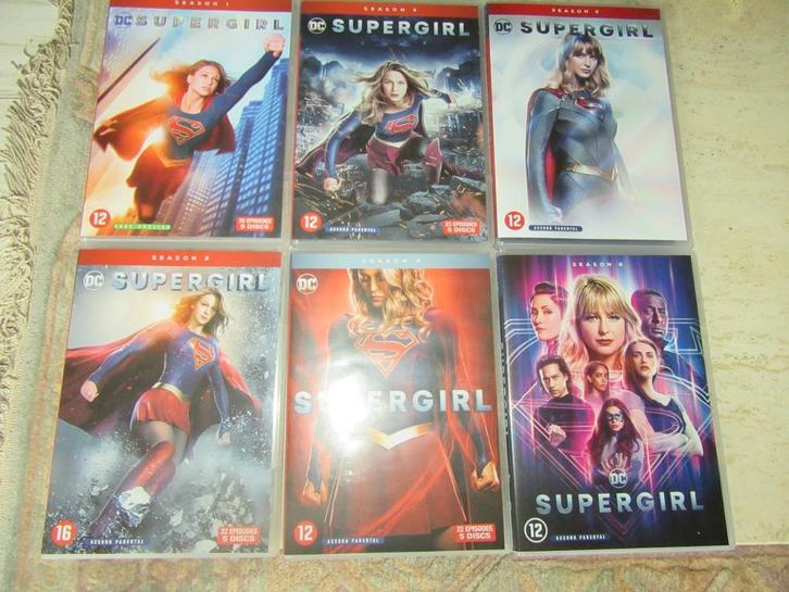 Supergirl seizoen 1,2,3,4,5,6, Cd's en Dvd's, Dvd's | Tv en Series, Zo goed als nieuw, Actie en Avontuur, Vanaf 12 jaar, Ophalen of Verzenden