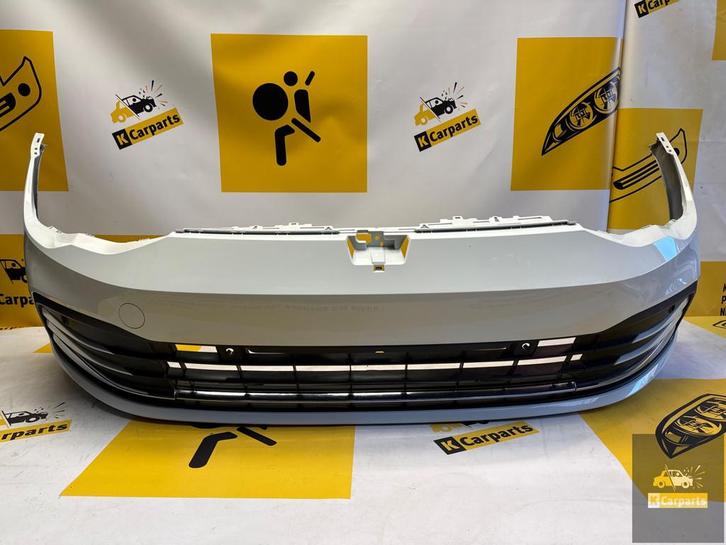 Volkswagen Golf 8 VIII Voorbumper LC9A 5H0807221H Origineel, Auto-onderdelen, Carrosserie, Bumper, Volkswagen, Voor, Gebruikt