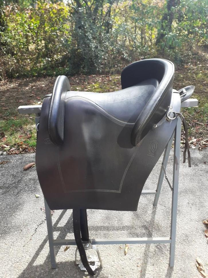 Monturas spaans rijzadel, Dieren en Toebehoren, Paarden en Pony's | Zadels, Gebruikt, Ophalen
