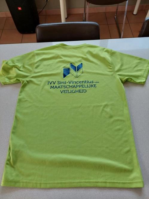 Schoolkledij Veiligheid IVV Sint-Vincentius Gent, Kleding | Heren, T-shirts, Gedragen, Maat 52/54 (L), Groen, Ophalen