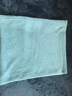 Zachte lichtgroene deken van 78 cm/100 cm, Kinderen en Baby's, Ophalen of Verzenden, 85 tot 100 cm, Deken