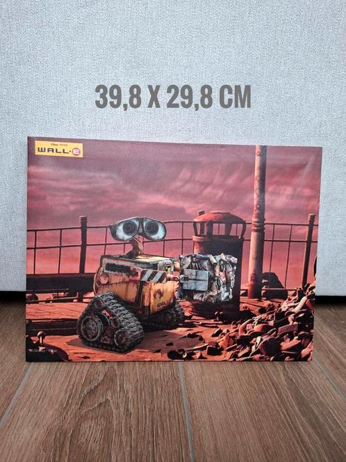 Wall-e tableau déco Disney, Huis en Inrichting, Woonaccessoires | Lijsten, Gebruikt, Minder dan 50 cm, Minder dan 50 cm, Hout