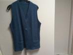 Blauw Mouwloos vestje maat L, Ophalen of Verzenden, Zo goed als nieuw, Maat 42/44 (L), Blauw