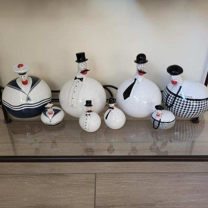 Poules J-Line Marin - Noeud papillon - Cravatte - Collier, Collections, Collections complètes & Collections, Enlèvement ou Envoi