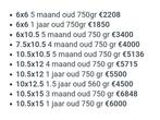 Jong gebruikte stretchtenten te koop, Tuin en Terras, Partytenten, Ophalen of Verzenden, Zo goed als nieuw