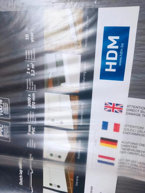 HDM gevelpanelen grijs & groen 19 & 4 qm, Doe-het-zelf en Bouw, Platen en Panelen, Nieuw, Ophalen