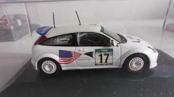 RARE! FORD FOCUS DELECOUR TRIBUTE 11 SEPT. IXO 1/43 IMPEC beschikbaar voor biedingen