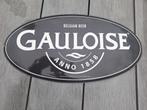 Gauloise blikken reclamebordje, Verzamelen, Ophalen of Verzenden, Gebruikt, Reclamebord, Plaat of Schild