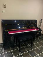 Yamaha piano en piano bank, Muziek en Instrumenten, Piano's, Ophalen, Zwart, Zo goed als nieuw, Piano