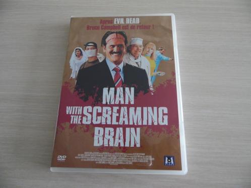 MAN MET HET SCHREEUWENDE BREIN, Cd's en Dvd's, Dvd's | Komedie, Zo goed als nieuw, Actiekomedie, Alle leeftijden, Ophalen of Verzenden