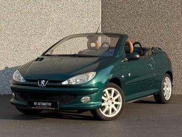 PEUGEOT 206 CABRIO • 1.6i • AIRCO • LEDER • ROLAND GARROS beschikbaar voor biedingen