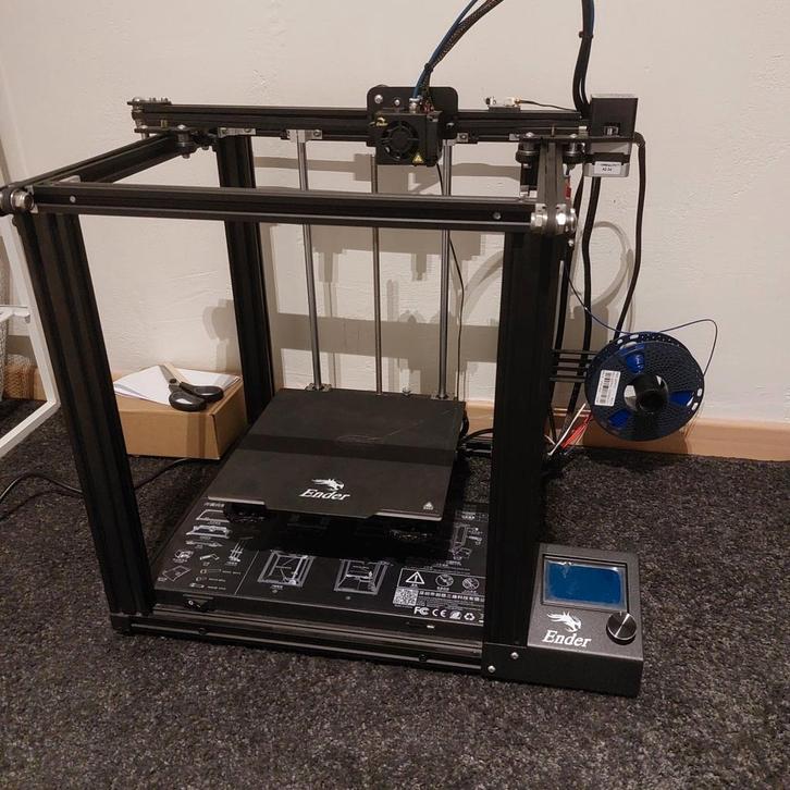 Ender creality 5 pro, amper gebruikt!!, Computers en Software, 3D Printers, Zo goed als nieuw, Ophalen of Verzenden