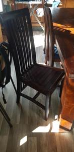 Set van 8 prachtige koloniale stoelen., Huis en Inrichting, Ophalen, Hout