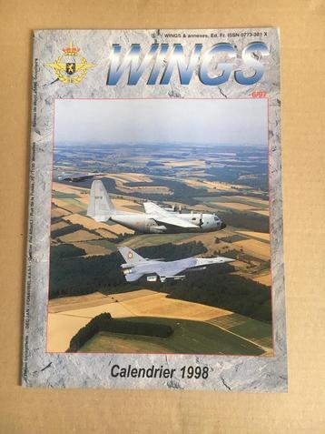 Wings  -  Kalender Belgische Luchtmacht 1998  -  6/97.