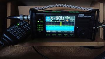 X6100 met garantie + XPA125b 100W HF lineair  beschikbaar voor biedingen