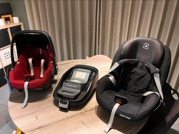 MaxiCosi Family Fix + Pebble + Pearl  beschikbaar voor biedingen