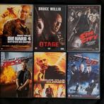 Lot N°8 6x DVD avec Bruce Willis - Die Hard, CD & DVD, DVD | Action, Utilisé, Enlèvement ou Envoi