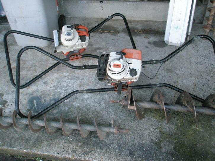 stihl grondboor ,,,, Tuin en Terras, Hand-tuingereedschap, Grondboor, Ophalen of Verzenden