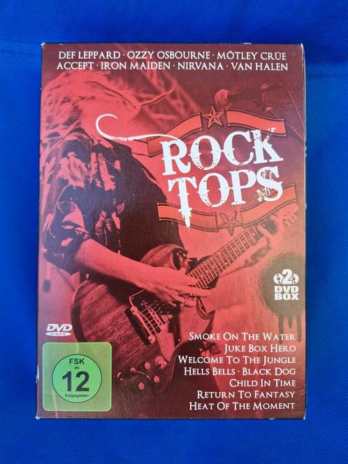 Rock Tops 2 dvd-set, Cd's en Dvd's, Dvd's | Muziek en Concerten, Zo goed als nieuw, Boxset, Ophalen of Verzenden