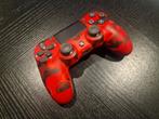 Red camo ps4 controller, Games en Spelcomputers, Spelcomputers | Sony Consoles | Accessoires, Ophalen of Verzenden, Zo goed als nieuw