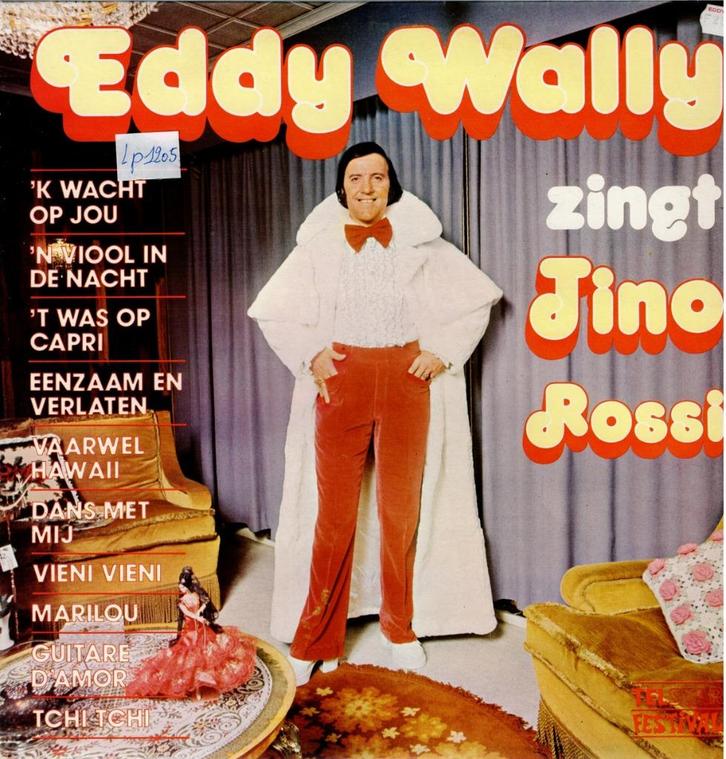 lp   /   Eddy Wally – Eddy Wally Zingt Tino Rossi, Cd's en Dvd's, Vinyl | Overige Vinyl, Overige formaten, Ophalen of Verzenden