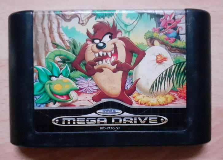 Taz mania, Games en Spelcomputers, Games | Sega, Gebruikt, Mega Drive, Platform, 1 speler, Ophalen of Verzenden