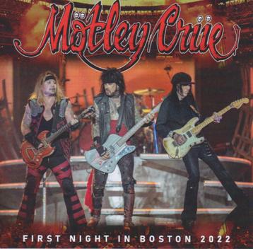 2 CD's MOTLEY CRUE - Live in Boston 2022 beschikbaar voor biedingen