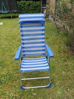 LIGSTOEL, Tuin en Terras, Ophalen, Zo goed als nieuw, Aluminium, Stapelbaar
