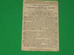 bidprentje °1841 ELVERDINGE +1883 Leonia BAES, Ophalen of Verzenden, Bidprentje