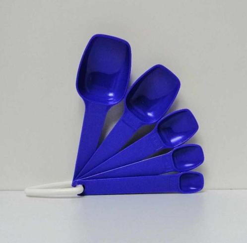 Tupperware™ « Lepel Crescendo x 5 » blauw, Huis en Inrichting, Keuken | Tupperware, Nieuw, Bak of Kom, Blauw, Verzenden