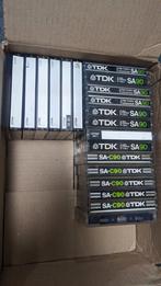 20 cassettes audio TDK SA 90, 60, Enlèvement ou Envoi