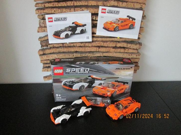 Lego set 76918 McLaren Solus GT & McLaren F1 LM, Enfants & Bébés, Jouets | Duplo & Lego, Comme neuf, Lego, Ensemble complet, Enlèvement ou Envoi