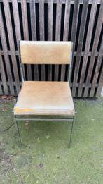 Vintage chrome stoelen voor keuken of eetkamer, Huis en Inrichting, Stoelen, Ophalen, Zo goed als nieuw