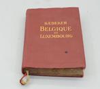 Baedeker's reisgids België/Luxemburg. Frans. 1928, Ophalen of Verzenden, Baedeker