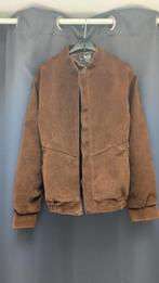 LEDEREN DAIM JAS/BLOUSON, Ophalen, Maat 52/54 (L), Bruin, Nieuw
