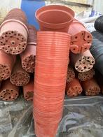 grote bloempotten kweekpotten 3 liter rode kleur, Moins de 25 cm, Rond, Comme neuf, Synthétique