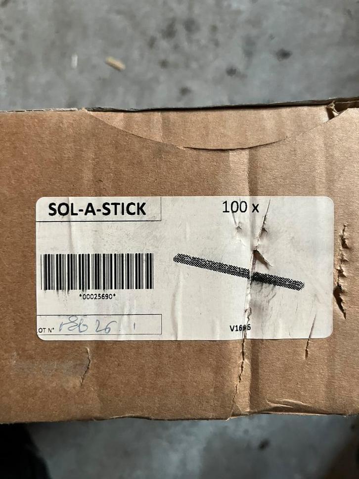 Sol a stick bevestigingen houten terras, Tuin en Terras, Terrasdelen en Vlonders, Zo goed als nieuw, Composiet, Ophalen of Verzenden