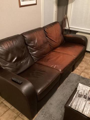 Natuzzi salon, Enlèvement ou Envoi, 200 à 250 cm, Banc droit, Utilisé