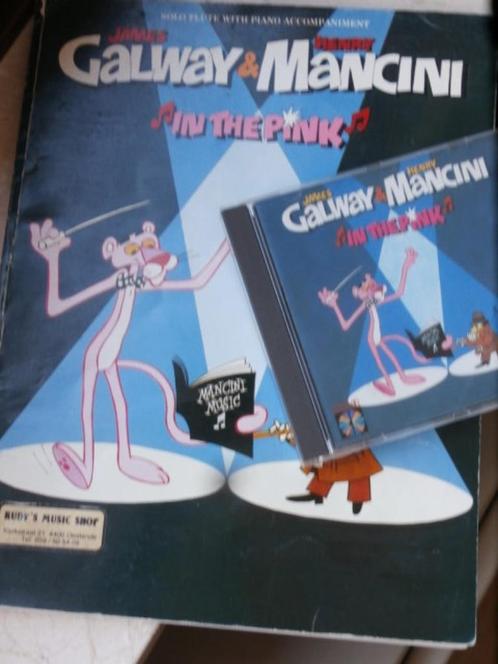 In the Pink : Galway é Mancini muziekboek +cd, Muziek en Instrumenten, Bladmuziek, Gebruikt, Overige soorten, Filmmuziek en Soundtracks
