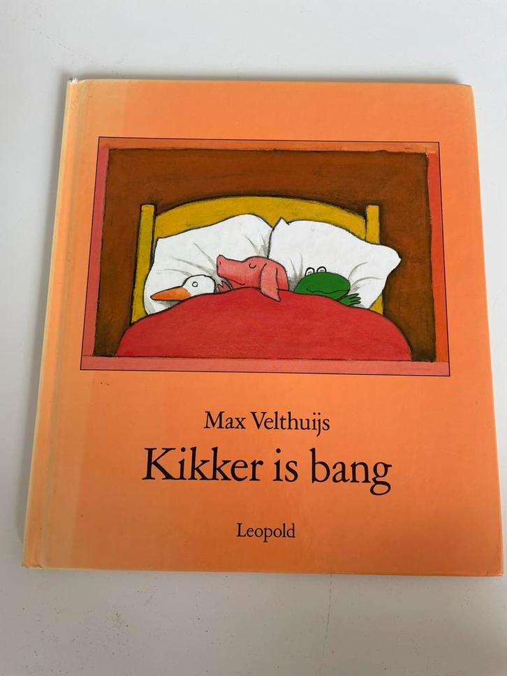 Max Velthuijs - Kikker is bang, Boeken, Kinderboeken | Jeugd | onder 10 jaar, Zo goed als nieuw, Ophalen of Verzenden