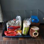 Starterkit Cavia/knaagdier/huisdier, Dieren en Toebehoren, Kooi, Zo goed als nieuw, 75 tot 110 cm, Cavia