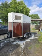 Paardentrailer, Dieren en Toebehoren, Ophalen, Gebruikt, Hout, 2-paards trailer